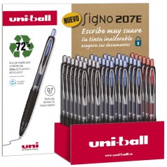 Stylos gel Uniball 207E emballés