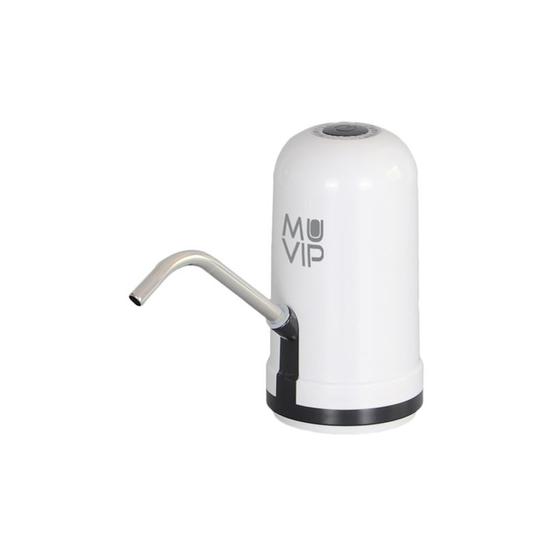 Distributeur d'eau portable Muvip MV0636 - Adaptateurs pour bouteilles jusqu'à 20 litres - Batterie rechargeable - Compact