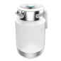 Bouilloire électrique Cecotec ThermoSense 600 Touch blanche - 2200 W - Capacité 1,7 L - Commandes tactiles - Température
