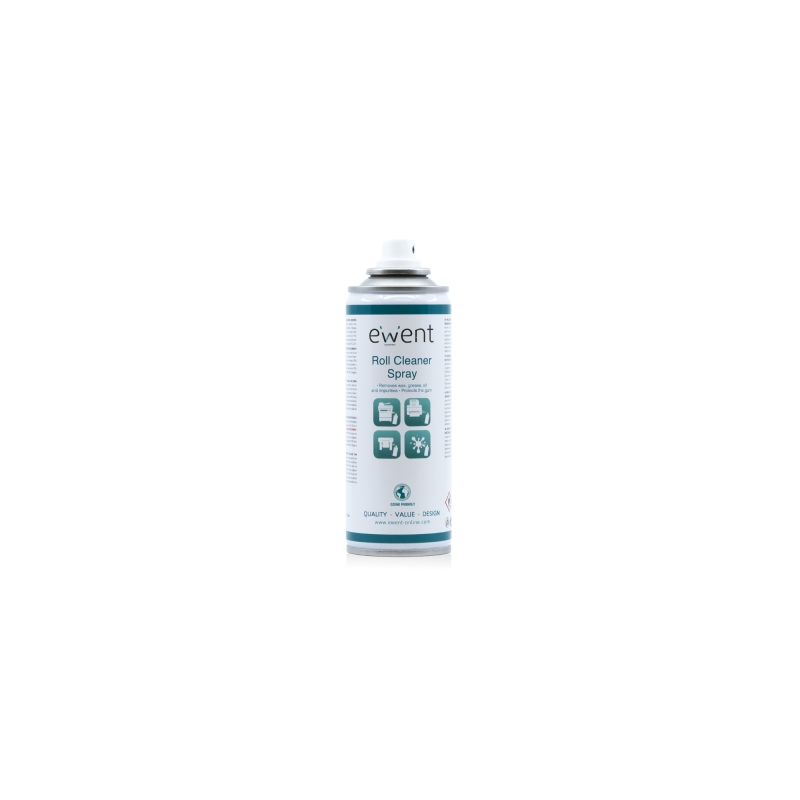 Spray nettoyant pour rouleaux d'imprimante Ewent - Aérosol - Transparent