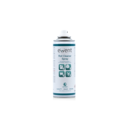 Spray nettoyant pour rouleaux d'imprimante Ewent - Aérosol - Transparent