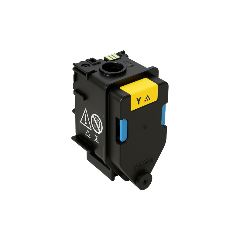 Toner jaune compatible avec Konica Minolta TNP81, TNP80, TNP79