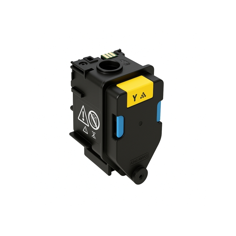 Toner jaune compatible avec Konica Minolta TNP81, TNP80, TNP79