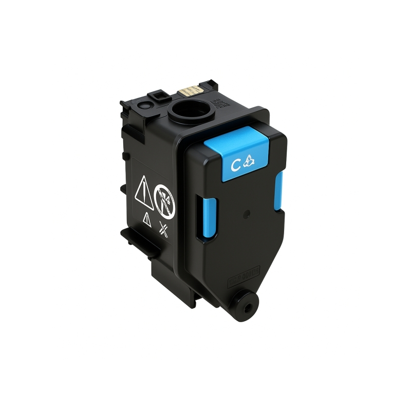 Cartouche de toner cyan compatible avec Konica Minolta TNP81/TNP80/TNP79