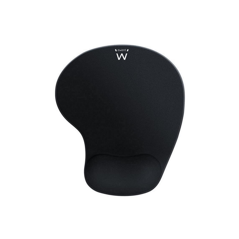 Tapis de souris Ewent Gel avec repose-poignet - 240 x 21 x 212 mm - Noir