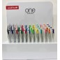 Stylo bille Uni-ball UMN-S-07 0,7 mm lot de 48 présentoir