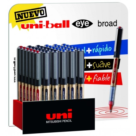 Présentoir stylos Uni-ball Eye couleurs