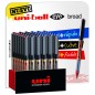 Stylos encre liquide Uni-ball Eye Wide 1mm lot de 36 Stylos encre liquide Uni-ball Eye Wide 1mm lot de 36