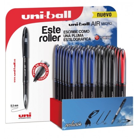 Présentoir stylos roller Uni-ball