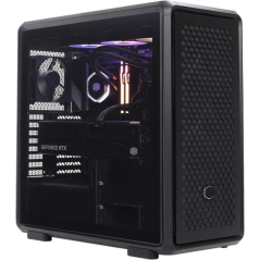 Boîtier moyen tour Cooler Master Masterframe 600 ATX/MicroATX/Mini-ITX - Fenêtre latérale - 8 emplacements d'extension
