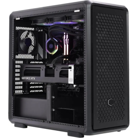 Boîtier moyen tour Cooler Master Masterframe 600 ATX/MicroATX/Mini-ITX - Fenêtre latérale - 8 emplacements d'extension
