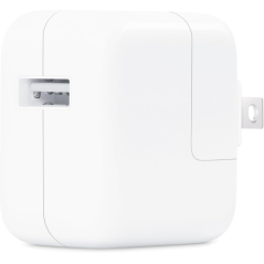 Chargeur mural USB Apple 12 W - USB-A - Blanc