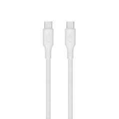 Câble USB-C mâle vers USB-C mâle en silicone Blackbyte - Jusqu'à 100 W - 1 mètre - 480 Mbit/s - Compatible avec la charge