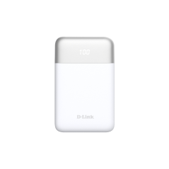 Batterie externe D-Link DPP-101 10 000 mAh - 18 W PD 3.0 - QC 3.0 - Blanche