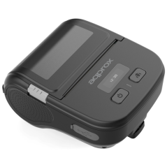 Imprimante thermique portable pour reçus Approx - Résolution 203 dpi - Vitesse 100 mm/s - Bluetooth et USB - Découpe manuelle