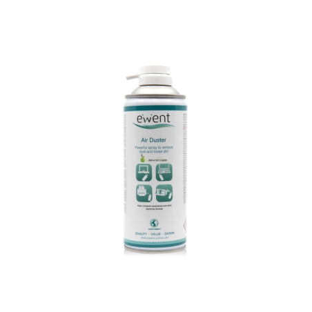 Spray à air comprimé Ewent - Parfum pomme - Applicateur pour zones difficiles - Couleur transparente