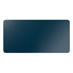 Sous-main Leitz grand format 80 x 40 cm - Épaisseur 2 mm - Antidérapant - Imperméable - Bleu foncé