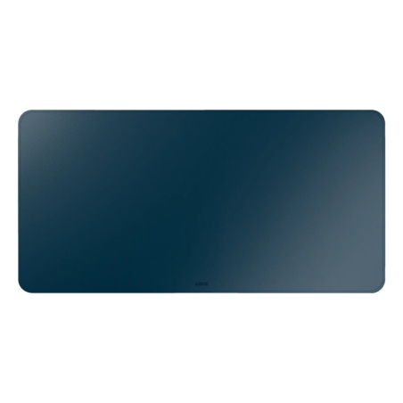 Sous-main Leitz grand format 80 x 40 cm - Épaisseur 2 mm - Antidérapant - Imperméable - Bleu foncé