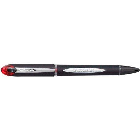 stylo bille noir capuchon rouge
