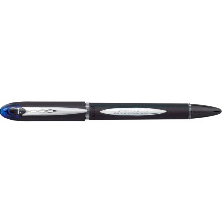 stylo noir Jetstream bouton bleu