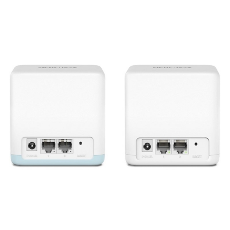 Système Wi-Fi 5 Mesh double bande Mercusys H32G AC1200 - 2 unités Halo - Couverture jusqu'à 260 m² - Blanc