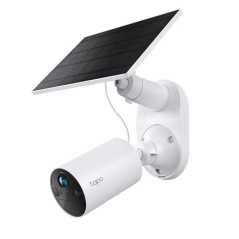 Kit de caméra de sécurité IP WiFi TP-Link TC82 2K 3MP + panneau solaire Tapo A201 - Pour intérieur et extérieur - Vision