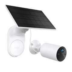 Kit de caméra de sécurité IP WiFi TP-Link TC82 2K 3MP + panneau solaire Tapo A201 - Pour intérieur et extérieur - Vision