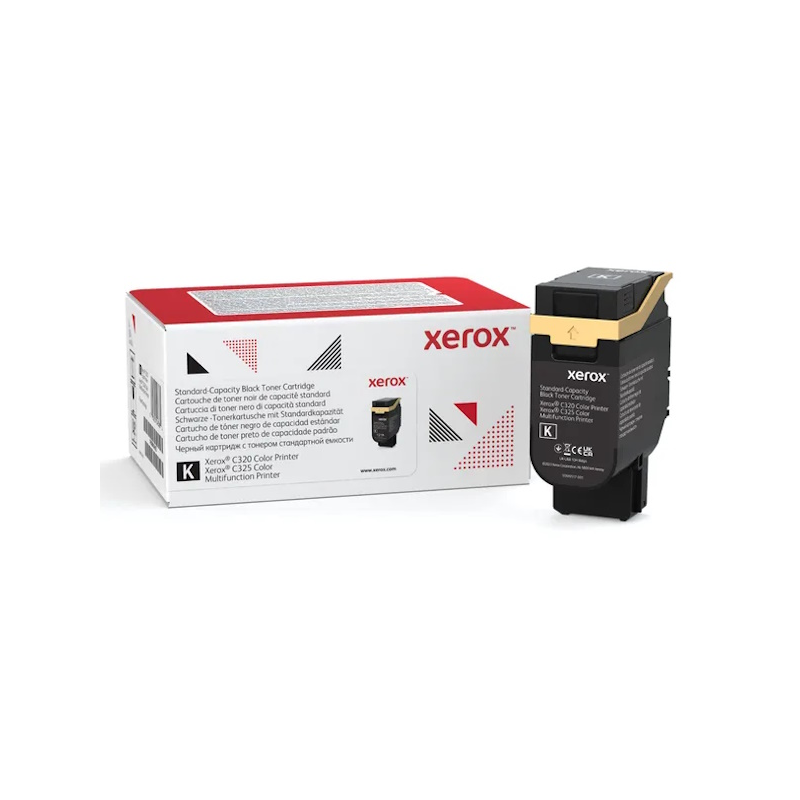 Toner noir d'origine Xerox C320 C325 006R04823