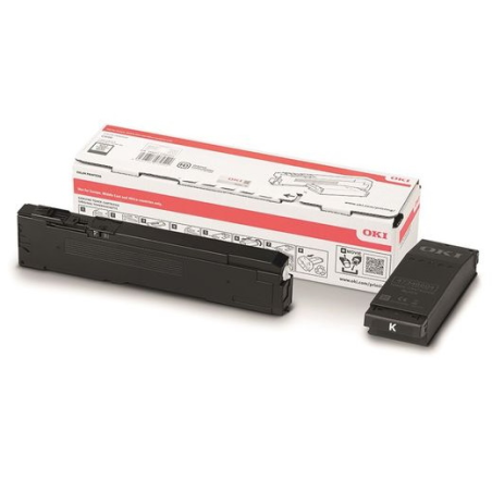 cartouche de toner noir OKI emballée