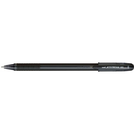 Stylo bille Uni-ball JetStream noir 1 mm lot de 12