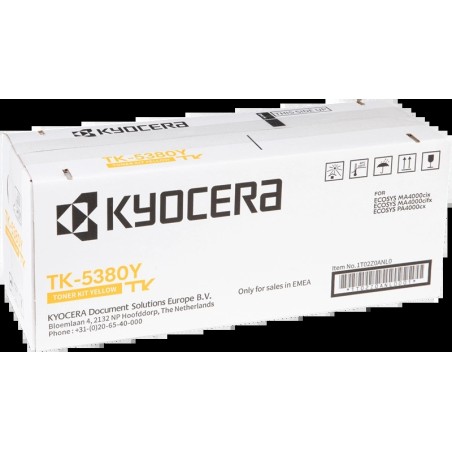 ✅ KYOCERA toner TK5380 jaune - 1T02Z0ANL0/TK5380Y couleur jaune en stock