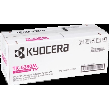 ✅ KYOCERA toner TK5380 magenta - 1T02Z0BNL0/TK5380M couleur magenta en stock