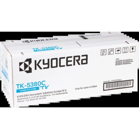 ✅ KYOCERA toner TK5380 cyan - 1T02Z0CNL0/TK5380C couleur cyan en stock
