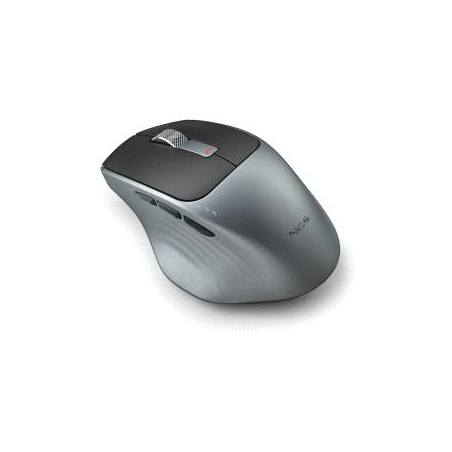 Souris multimode sans fil NGS 1600 DPI - 6 boutons et molette de défilement - Touches silencieuses - Noir