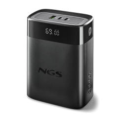 Batterie externe NGS TWIX30 26 800 mAh 140 W PD et QC - USB-A, USB-C - Noir