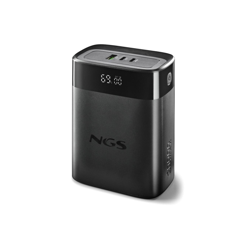 Batterie externe NGS TWIX30 26 800 mAh 140 W PD et QC - USB-A, USB-C - Noir