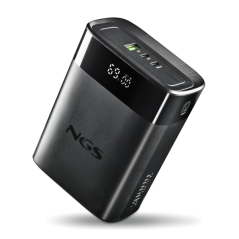 Batterie externe NGS TWIX30 26 800 mAh 140 W PD et QC - USB-A, USB-C - Noir