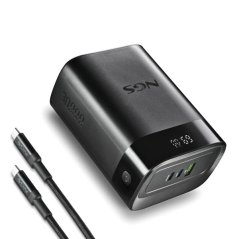 Batterie externe NGS TWIX30 26 800 mAh 140 W PD et QC - USB-A, USB-C - Noir