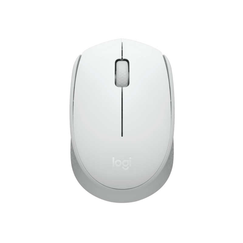 Souris sans fil Logitech M171 1000 dpi - 3 boutons - Ambidextre - Blanche