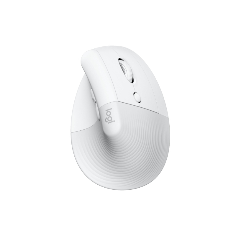 Souris verticale Logitech Lift pour MAC, Bluetooth et USB sans fil, 4 000 dpi, 5 boutons, pour droitiers