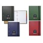 Bismark Classeur à Anneaux avec Recharge 100 Feuilles Format A4 + 5 Intercalaires + Enveloppe Porte Document - Couleurs