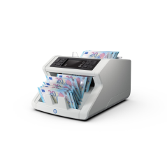 Compteuse de billets Safescan 2210 (G2) - Compte 1 000 billets par minute - Fonctions automatisées - Vérifie les billets