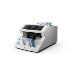 Compteuse de billets Safescan 2210 (G2) - Compte 1 000 billets par minute - Fonctions automatisées - Vérifie les billets