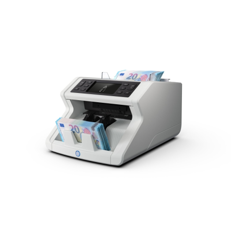 Compteuse de billets Safescan 2210 (G2) - Compte 1 000 billets par minute - Fonctions automatisées - Vérifie les billets
