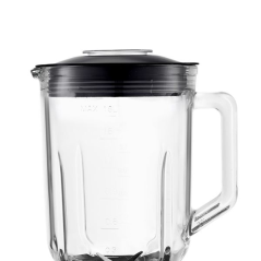 Blender Muvip 1800W 1,8L - 2 vitesses - Fonction Pulse - Corps en acier inoxydable - Lames dentelées revêtues de titane