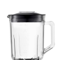 Blender Muvip 1800W 1,8L - 2 vitesses - Fonction Pulse - Corps en acier inoxydable - Lames dentelées revêtues de titane