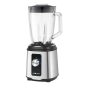 Blender Muvip 1800W 1,5L - 2 vitesses - Fonction Pulse - Corps en acier inoxydable - Lames dentelées revêtues de titane