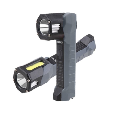 Lampe de travail LED Elbat EB0566 1000 lm - Tête pivotante à 90° - Batterie 2000 mAh - Noire