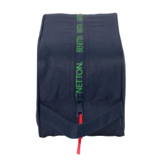 Sac à chaussures Safta Benetton Together - Poignée latérale - 6 L - Transport facile - 290 x 140 x 150 mm - Bleu marine