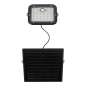 Projecteur solaire LED Elbat EB0573 10 W - 1500 lm - Température de couleur 3000 K/6000 K - Lumière chaude et froide